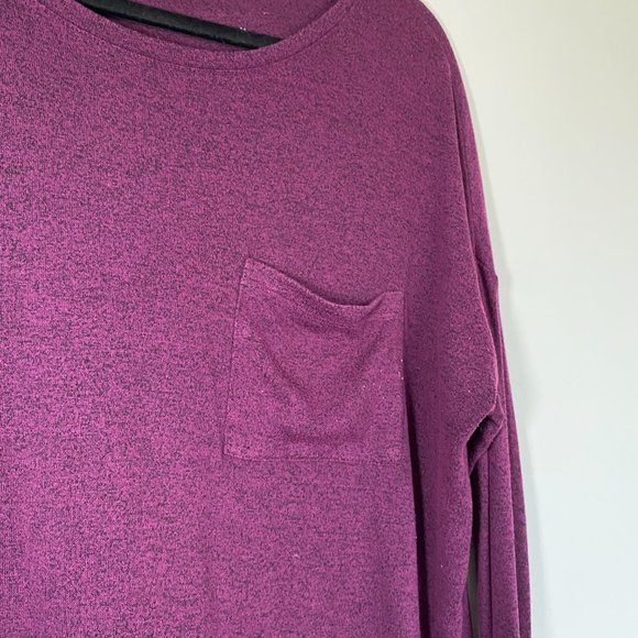 Old Navy Winter Wine Purple Long Sleeve Shirt - Picture 3 of 6